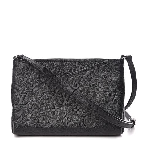 louis vuitton crossbody monogram with black